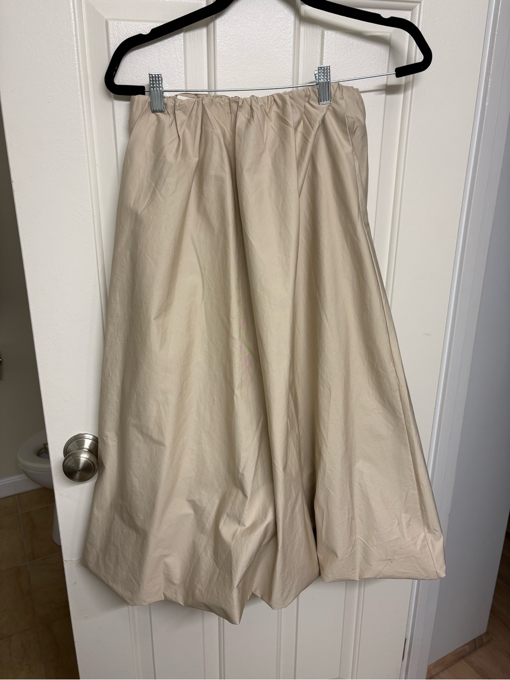 Zara maxi bubble skirt